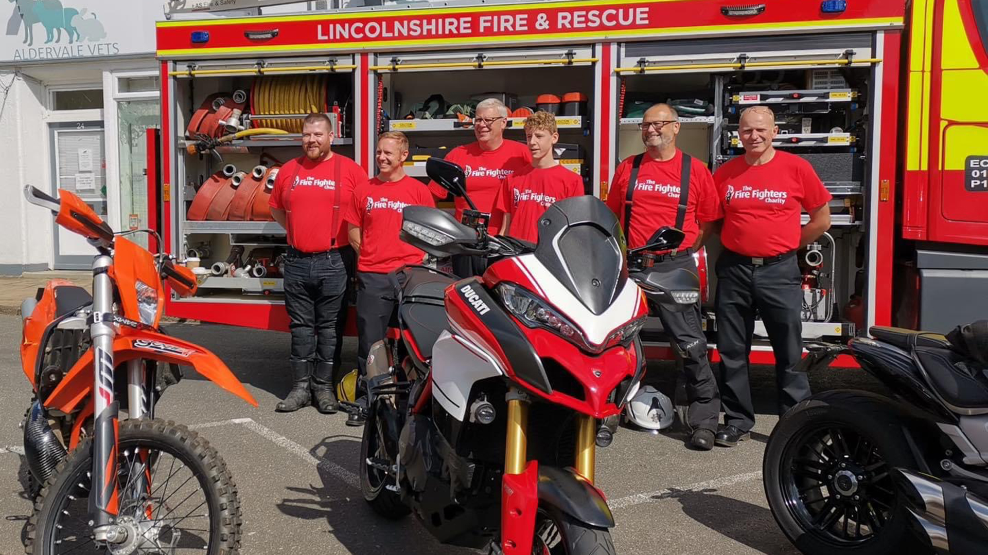 Image of Alford fire station crew