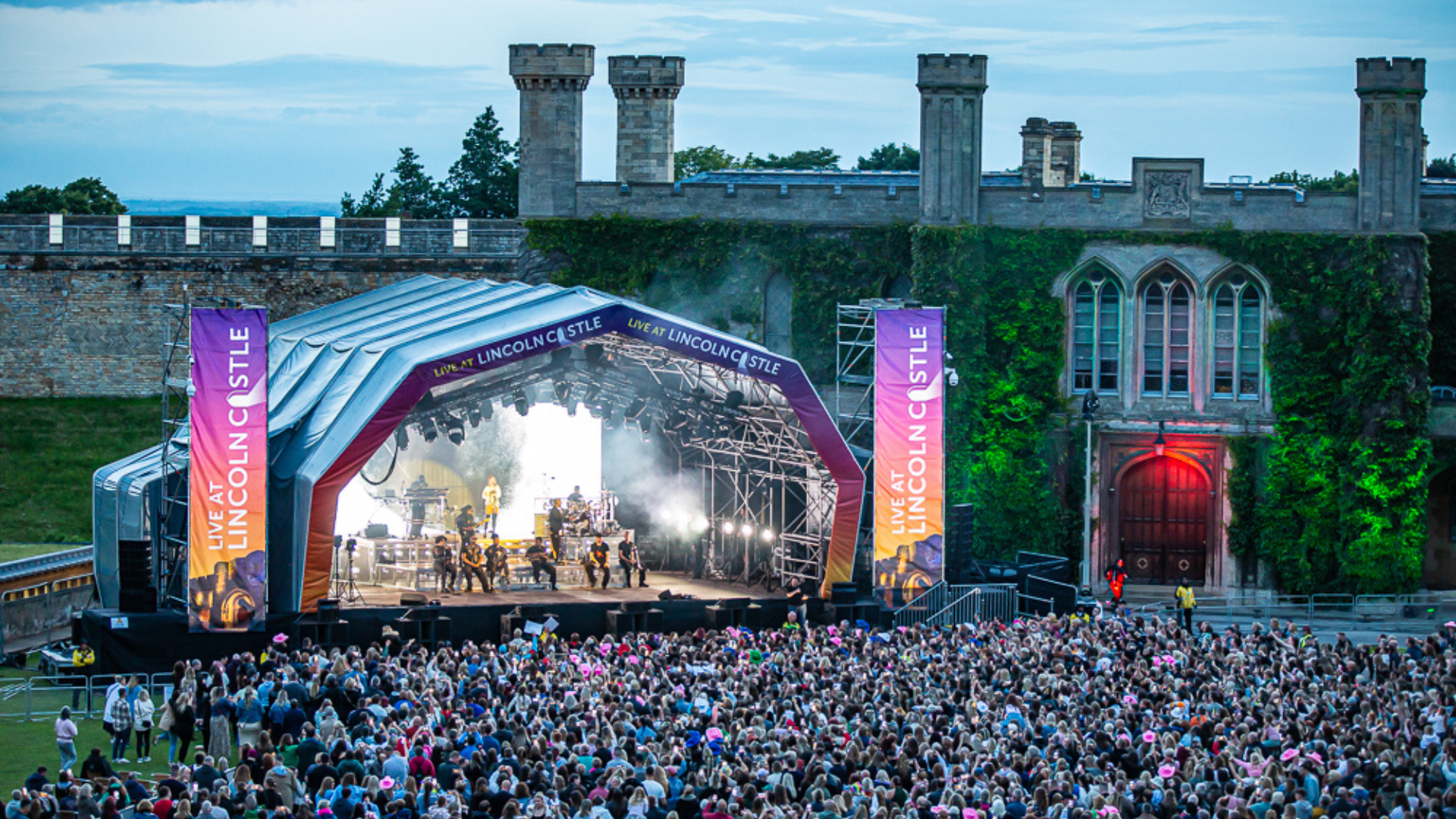 Concert at Lincoln castle