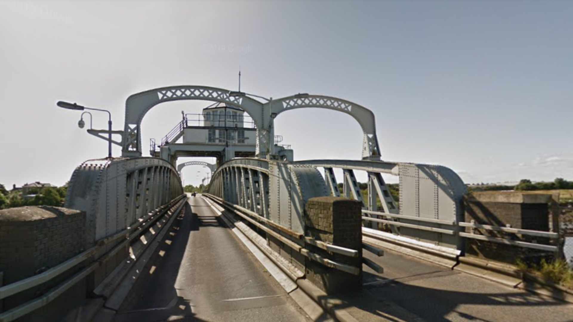 A view of Cross Keys Swing Bridge