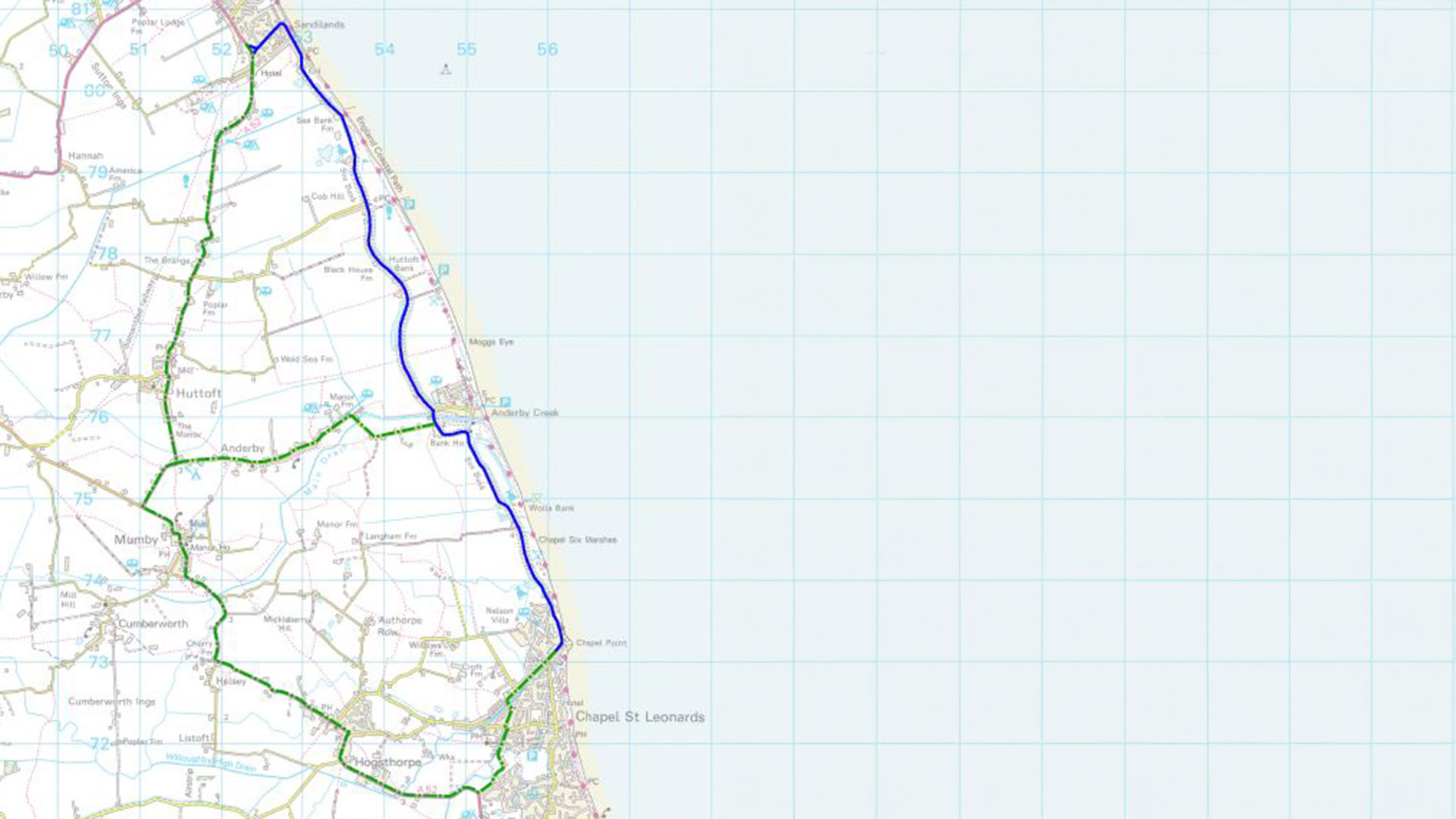 Old Roman Bank diversion route