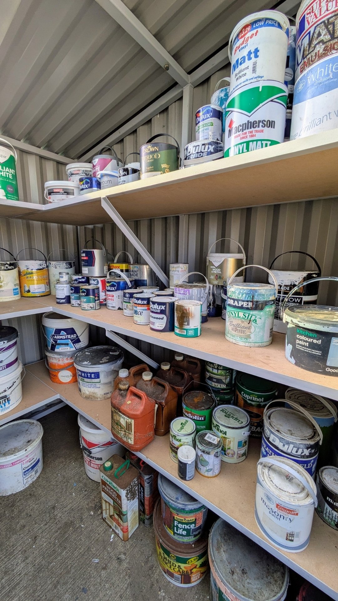 Paint tins in Louth&#039;s Community RePaint