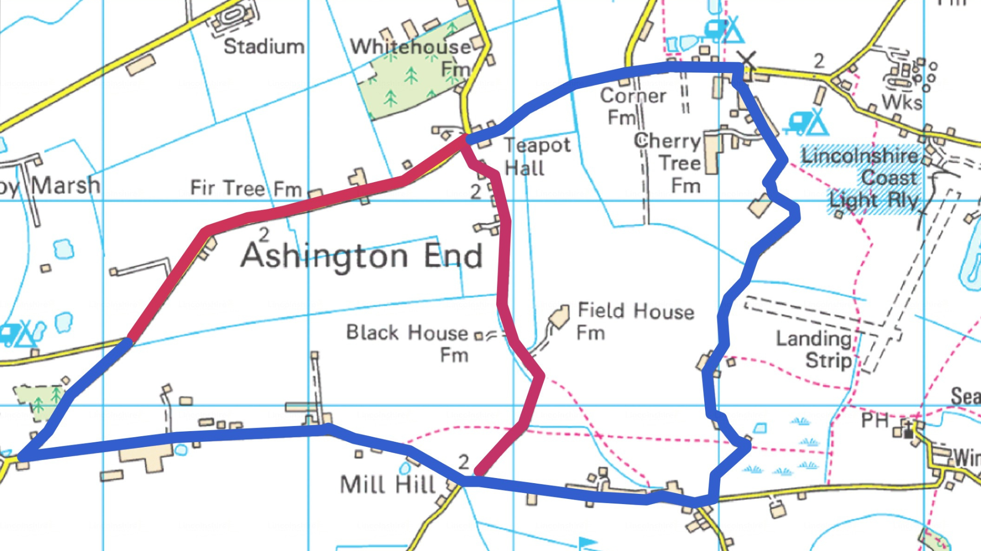 Ingoldmells diversion route