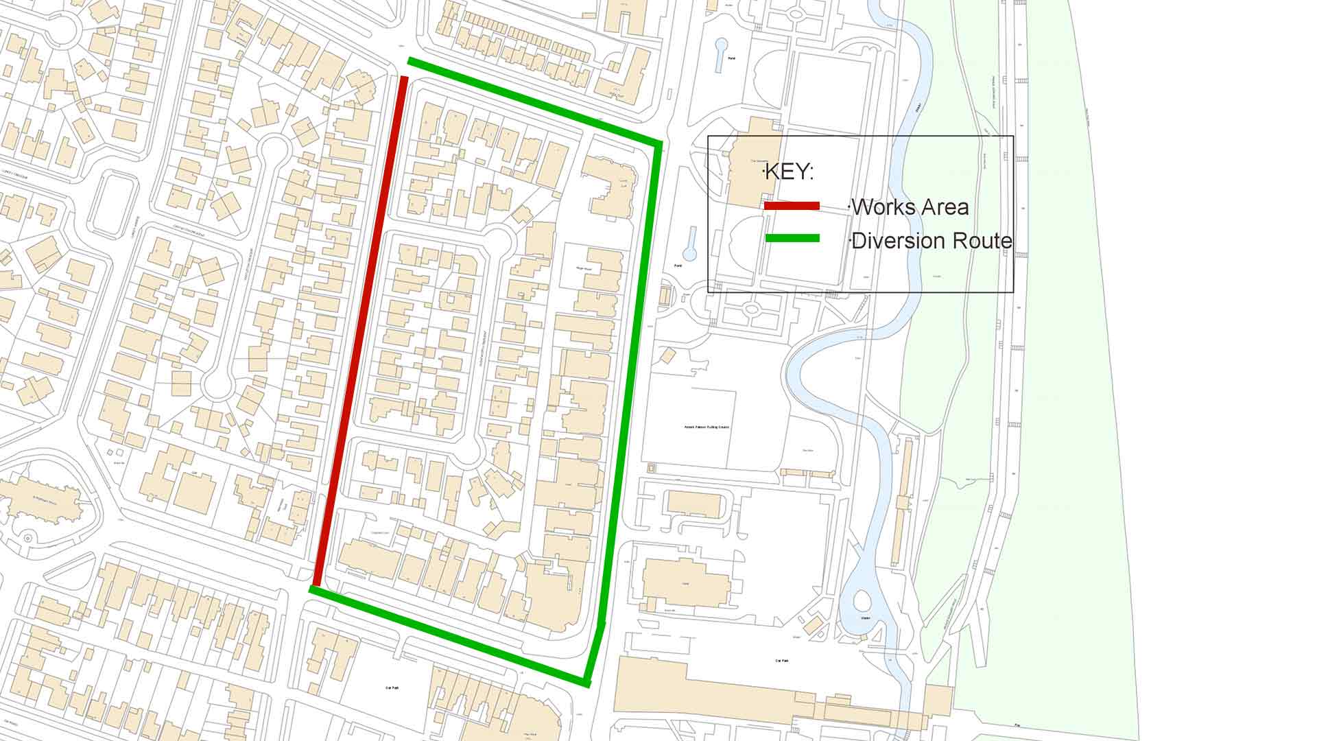 Park Avenue Skegness footway reconstruction