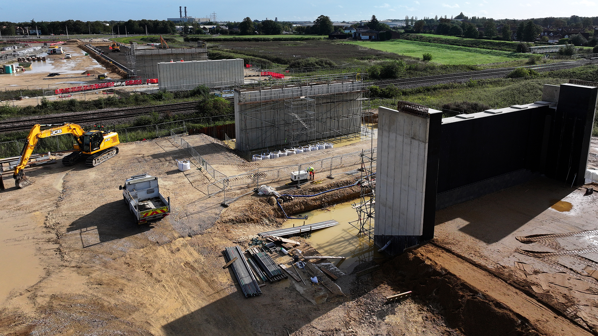 Image of works at Spalding Western Relief Road