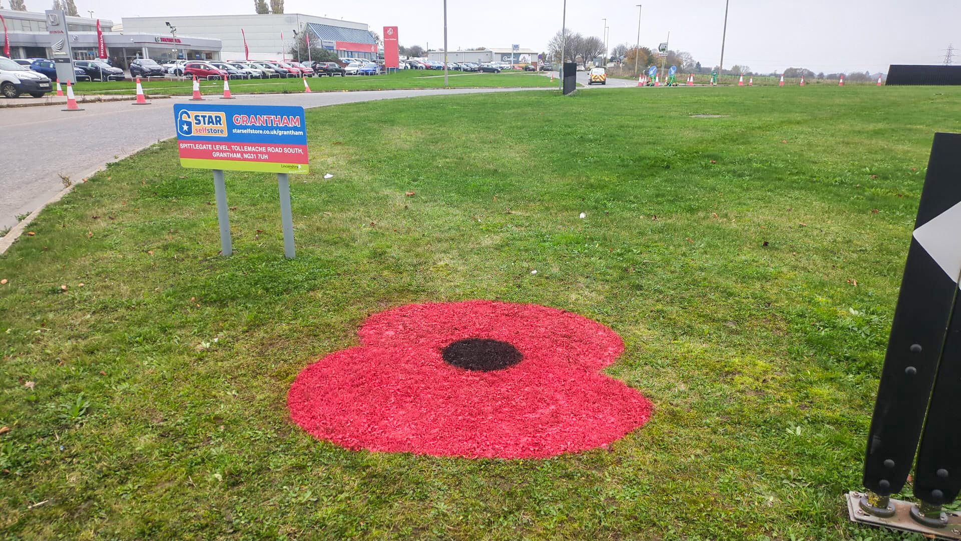 Poppy roundabout